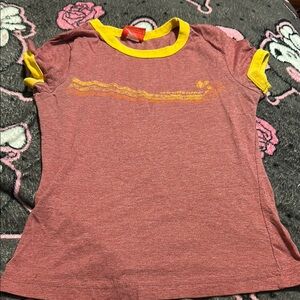 Peanuts Red and Yellow Kids' Tee